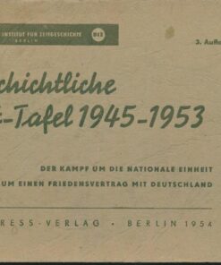 Geschichtliche Zeit-tafel 1945-1953