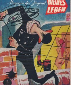 Neues Leben 1957 Heft 2 Jugendmagazin DDR Zeitschrift Diana Dors – Brigitte Bardot – Die blonde Hexe