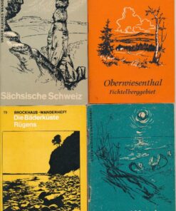 Konvolut Unser kleines Wanderheft DDR Usedom Rügen Fichtelberg Pöhl
