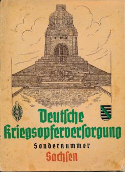 Deutsche Kriegsopferversorgung Sondernummer Sachsen