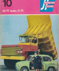 Jugend und Technik 1965 Heft 10 – Flughafen Schönefeld – Stahlwerk Riesa – Inforga – Tatran 125