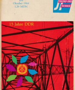 Jugend und Technik 1964 Heft 10 – Kraftwerke – Schwalbe KR 51 – schwimmende Insel – Einschienenbahn – Spannstahldach – Dreschmaschinen