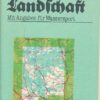 Rheinsberger Landschaft Wanderkarte DDR