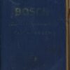 Bosch Kraftfahrtechnisches Taschenbuch 1961