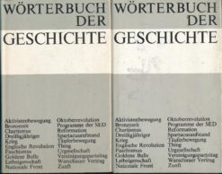Wörterbuch der Geschichte Band 1+2