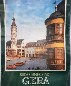 Gera – Bilder einer Stadt 1987 Wandkalender DDR