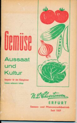 Gemüse Aussat und Kultur