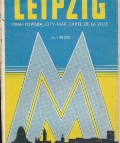 Stadtplan Leipzig DDR