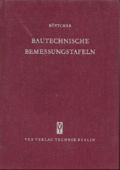 Bautechnische Bemessungstafeln
