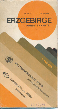 Erzgebirge Touristenkarte