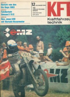 KFT Kraftfahrzeugtechnik 1983 Heft 12 Enduro