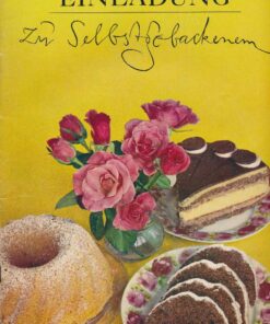 Einladung zu Selbstgebackenem – Rezeptheft DDR