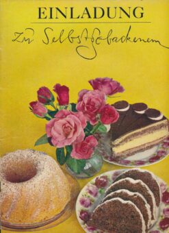 Einladung zu Selbstgebackenem – Rezeptheft DDR