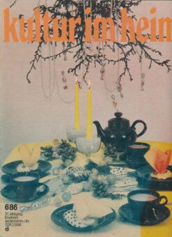 Kultur im Heim 1986 Heft 6 Zeitschrift DDR