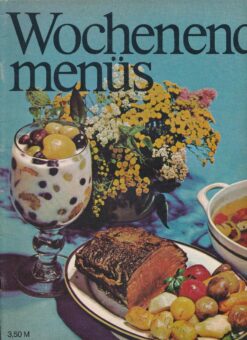 Wochenendmenüs – Rezeptheft DDR