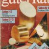 Guter Rat 1987 Heft 1 2 3 4 Zeitschrift DDR