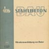 Vibrationsverdichtung von Beton 1