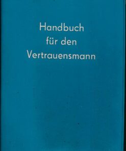 Handbuch für den Vertrauensmann FDGB