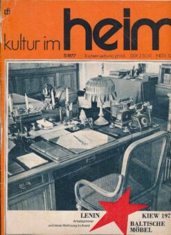 Kultur im Heim 1977 Heft 5 Zeitschrift DDR