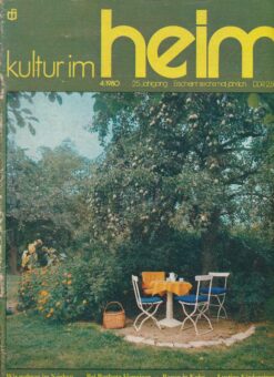 Kultur im Heim 1988 Heft 1 Zeitschrift DDR