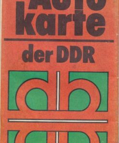 Autokarte der DDR