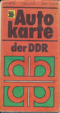 Autokarte der DDR