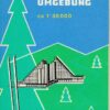 Bildkarte Oberhof und Umgebung DDR
