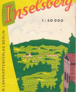 Inselsberg Wander- und Wintersportkarte