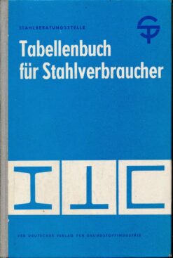 Tabellenbuch für Stahlverbraucher
