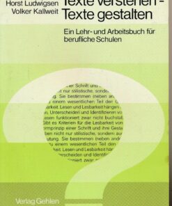 Texte verstehen – Texte gestalten