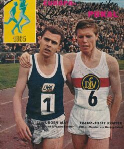 Europa-Leichtathletik Pokal 1965 Sport-Jahres-Meister Nr. 3