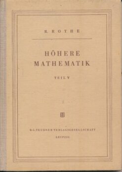Höhere Mathematik Teil V