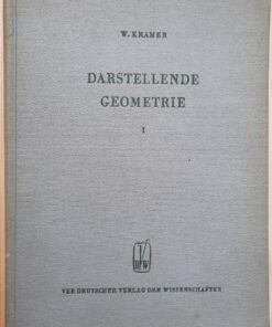Darstellende Geometrie Lehrbuch DDR 1959