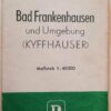 DIE GUTE WANDERKARTE Bad Frankenhausen und Umgebung (KYFFHÄUSER)