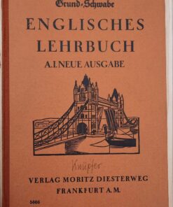 Englisches Lehrbuch Lehrbuch 1932