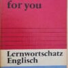 Lernwortschatz Englisch Lehrbuch DDR 1982