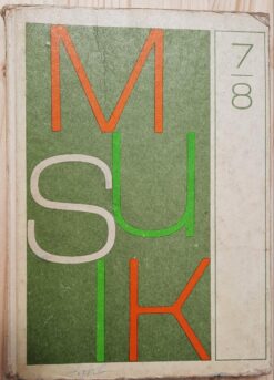 MUSIK Klasse 7 / 8 Lehrbuch DDR 1987