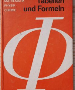Tabellen und Formeln Tafelwerk DDR Lehrbuch DDR 1973