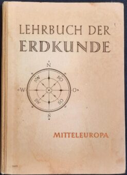 Erdkunde 5. Schuljahr Lehrbuch DDR 1950 Mitteleuropa