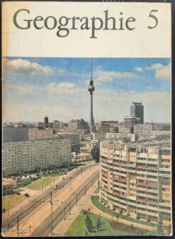 Geographie Klasse 5 Lehrbuch DDR 1977