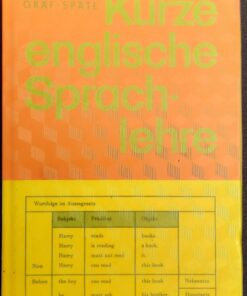 Kurze englische Sprachlehre  Lehrbuch DDR 1978