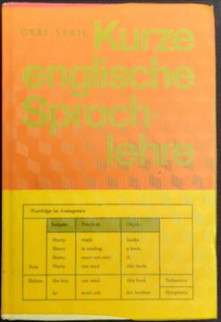 Kurze englische Sprachlehre  Lehrbuch DDR 1978