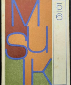 MUSIK 5 und 6 Lehrbuch DDR 1972 englisch