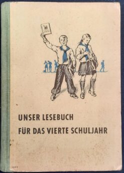 UNSER Lesebuch Viertes Schuljahr Lehrbuch DDR 1952
