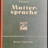 Unsere Muttersprache Drittes Schuljahr Lehrbuch DDR 1958