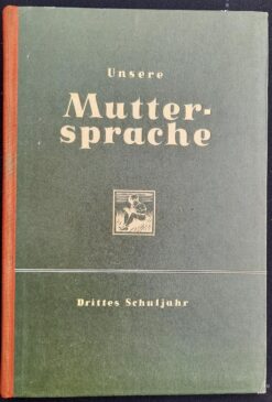 Unsere Muttersprache Drittes Schuljahr Lehrbuch DDR 1958