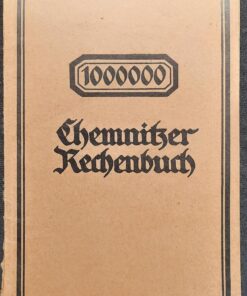 Chemnitzer Rechenbuch 1 000 000 Lehrbuch 1933