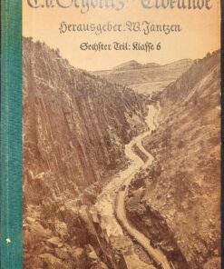 E. von Seydlitz Erdkunde Lehrbuch 1940