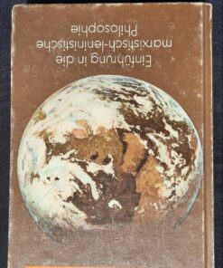Einführung in die marxistisch-leninistische Philosophie Lehrbuch DDR 1988 (Cover), 1983 (Impressum)