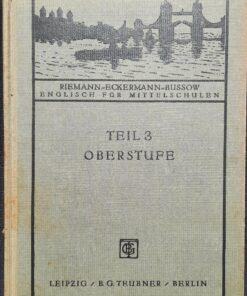 Englisch für Mittelschulen Lehrbuch 1934